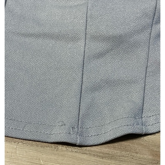 NWT PrettyLittleThing Square Neckline Tank Top Gray Size 14 - Picture 4 of 6